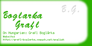 boglarka grafl business card
